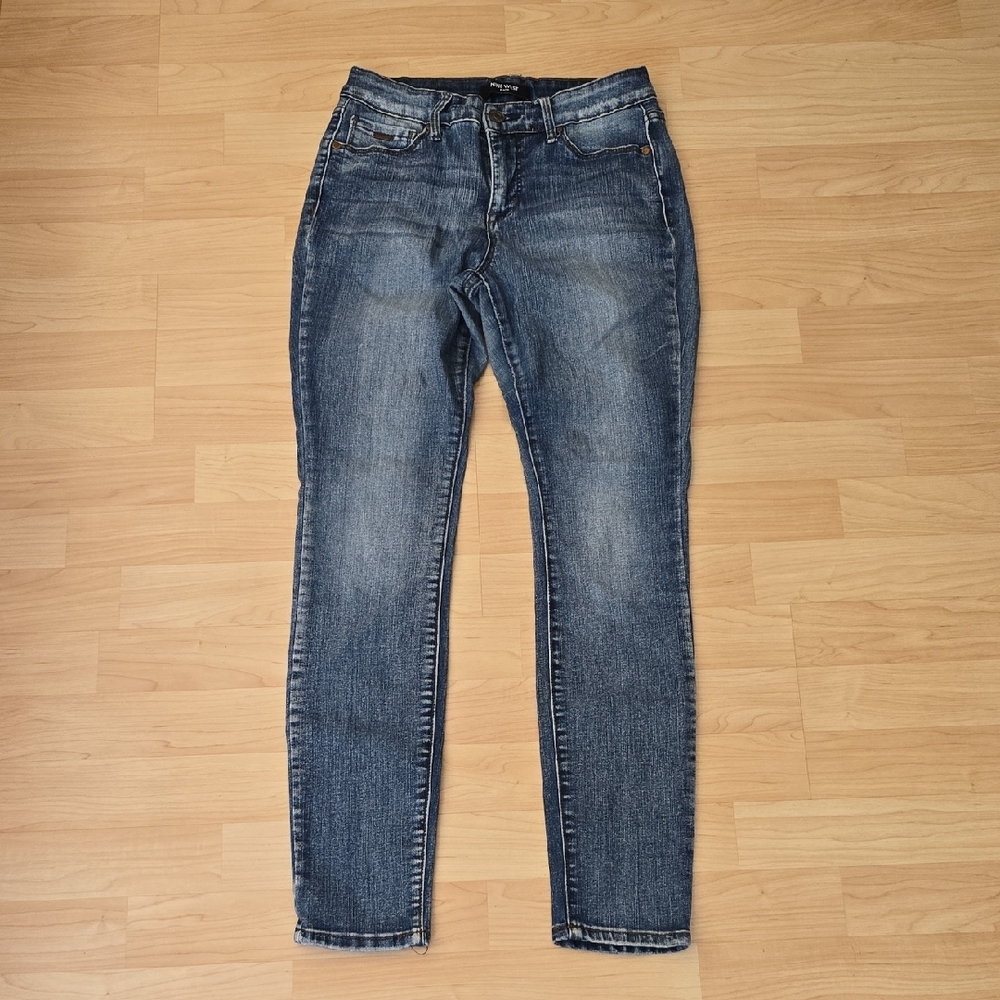 Nine West Women's Jeans Cigarette High Rise Skinny Denim Jeans Size 4P
